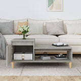 Coffee Table 100X50X45 Cm Engineered Wood