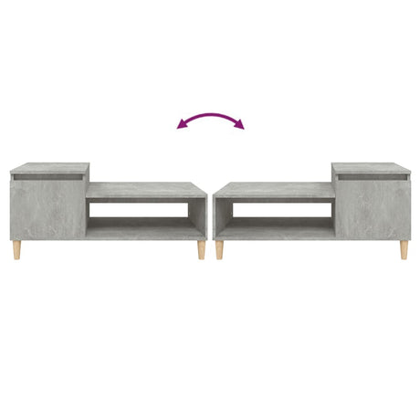 Coffee Table 100X50X45 Cm Engineered Wood