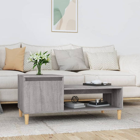 Coffee Table 100X50X45 Cm Engineered Wood