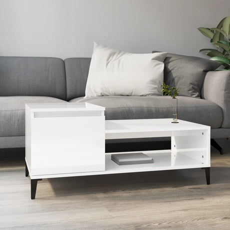Coffee Table 100X50X45 Cm Engineered Wood