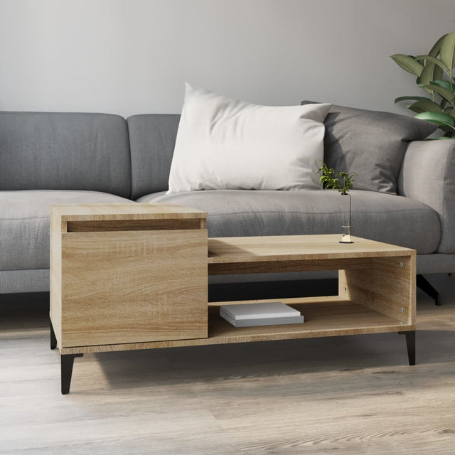 Coffee Table 100X50X45 Cm Engineered Wood