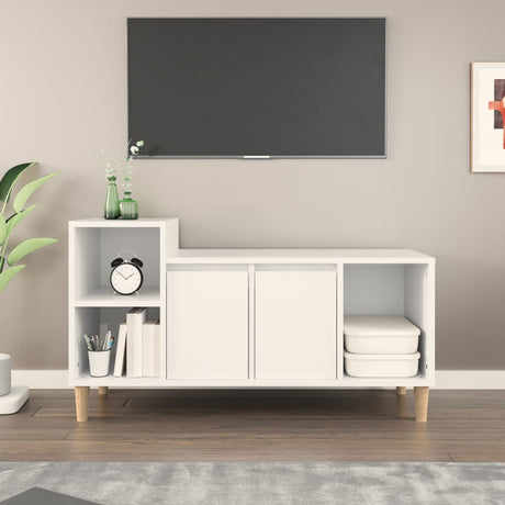 Tv Cabinet 100X35X55 Cm Engineered Wood