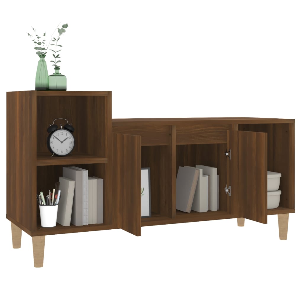 Tv Cabinet 100X35X55 Cm Engineered Wood
