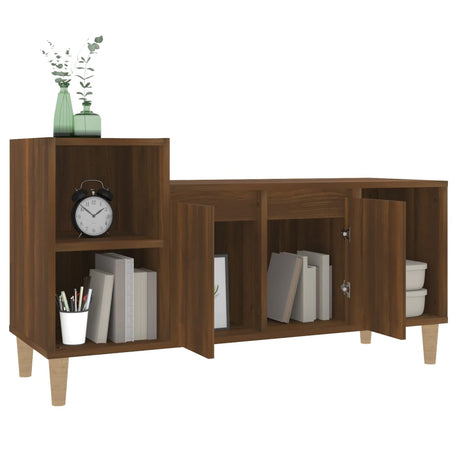 Tv Cabinet 100X35X55 Cm Engineered Wood