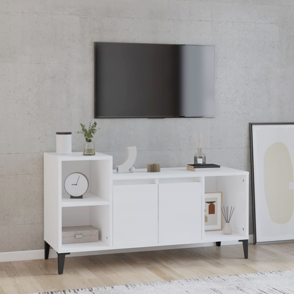 Tv Cabinet 100X35X55 Cm Engineered Wood
