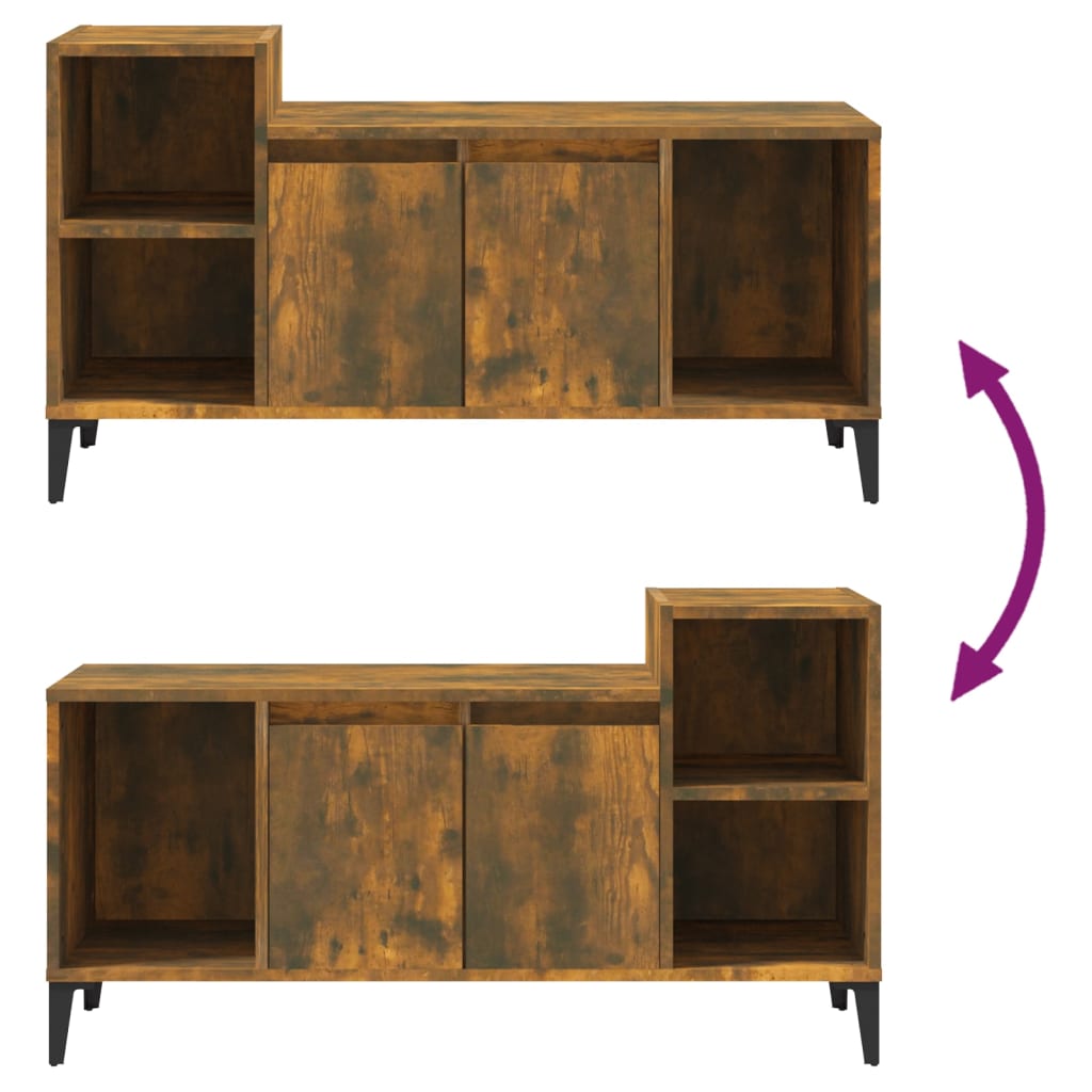 Tv Cabinet 100X35X55 Cm Engineered Wood