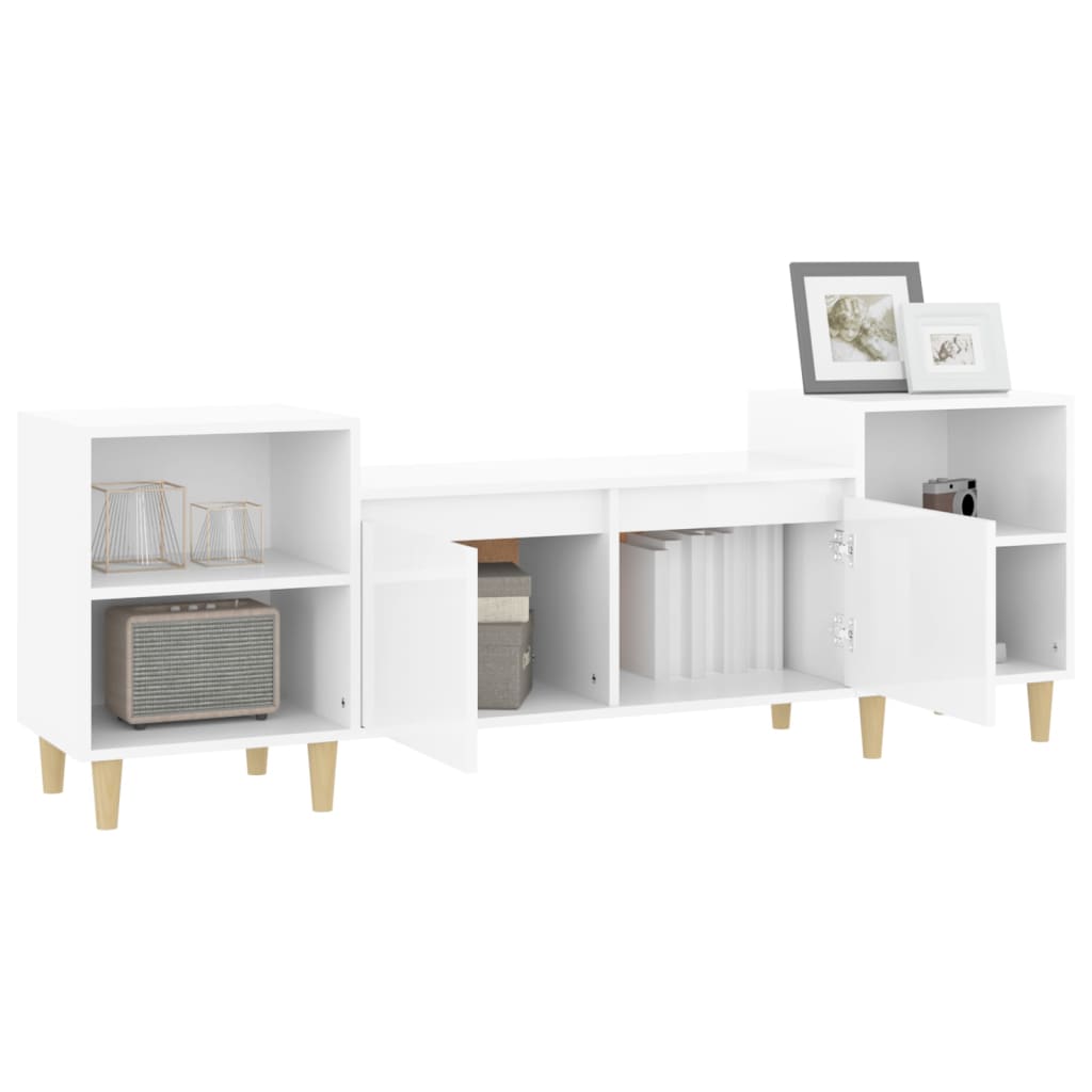 Tv Cabinet 160X35X55 Cm Engineered Wood