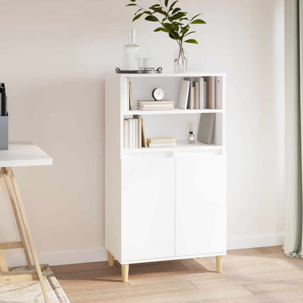 Highboard 60X36X110 Cm Engineered Wood