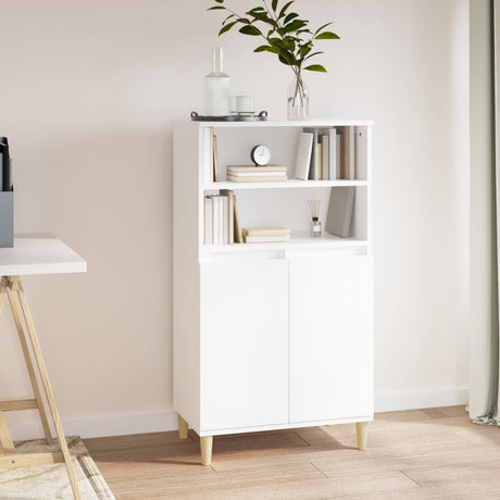 Highboard 60X36X110 Cm Engineered Wood