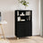 Highboard 60X36X110 Cm Engineered Wood