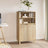 Highboard 60X36X110 Cm Engineered Wood