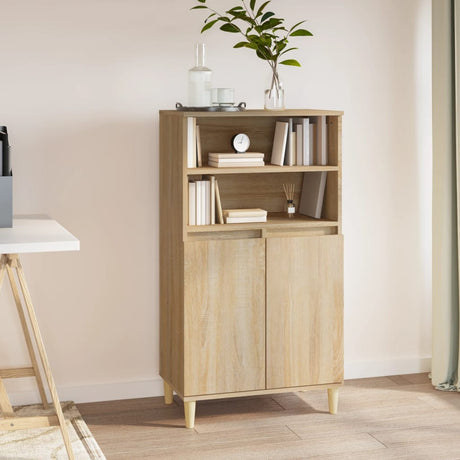 Highboard 60X36X110 Cm Engineered Wood