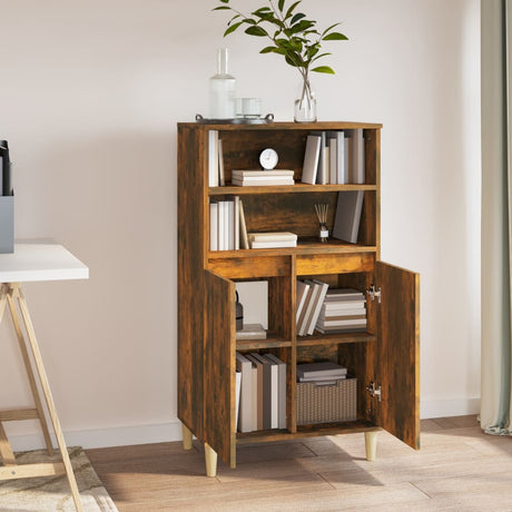 Highboard 60X36X110 Cm Engineered Wood
