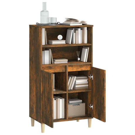 Highboard 60X36X110 Cm Engineered Wood