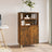 Highboard 60X36X110 Cm Engineered Wood