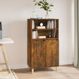 Highboard 60X36X110 Cm Engineered Wood