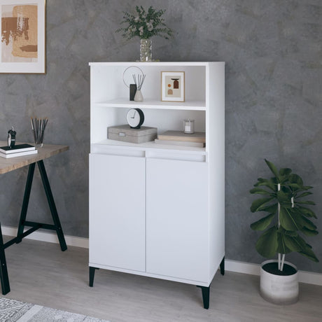 Highboard 60X36X110 Cm Engineered Wood