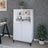 Highboard 60X36X110 Cm Engineered Wood