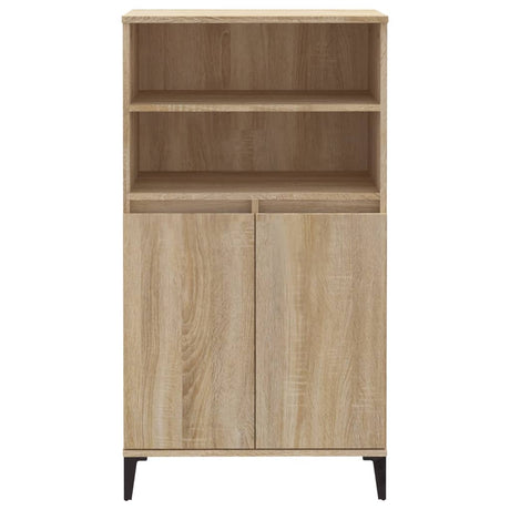 Highboard 60X36X110 Cm Engineered Wood