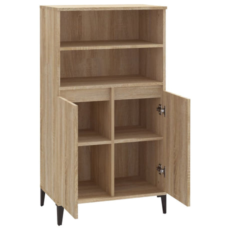 Highboard 60X36X110 Cm Engineered Wood