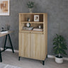Highboard 60X36X110 Cm Engineered Wood