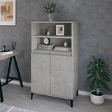 Highboard 60X36X110 Cm Engineered Wood