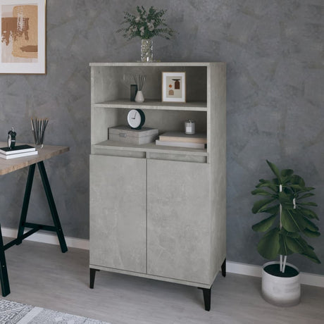 Highboard 60X36X110 Cm Engineered Wood