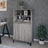 Highboard 60X36X110 Cm Engineered Wood