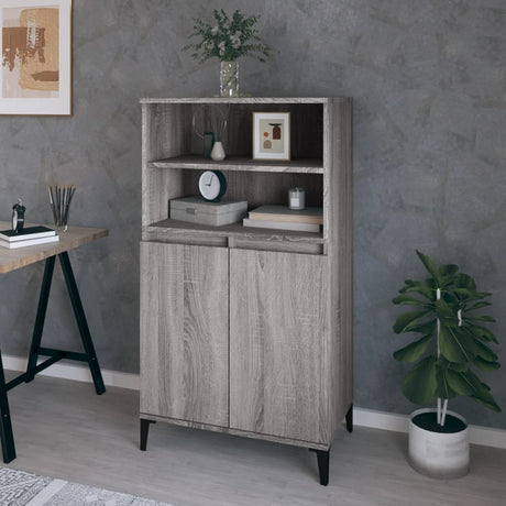 Highboard 60X36X110 Cm Engineered Wood