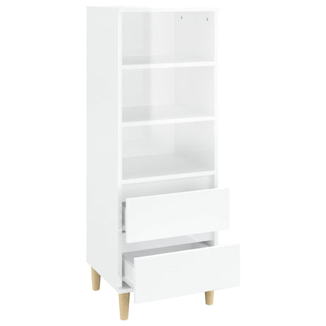 Highboard 40X36X110 Cm Engineered Wood