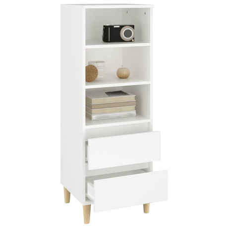 Highboard 40X36X110 Cm Engineered Wood
