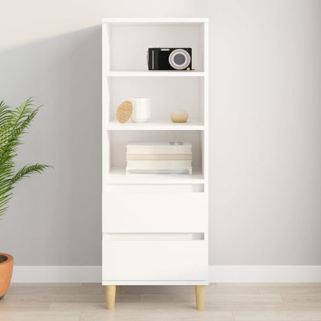 Highboard 40X36X110 Cm Engineered Wood