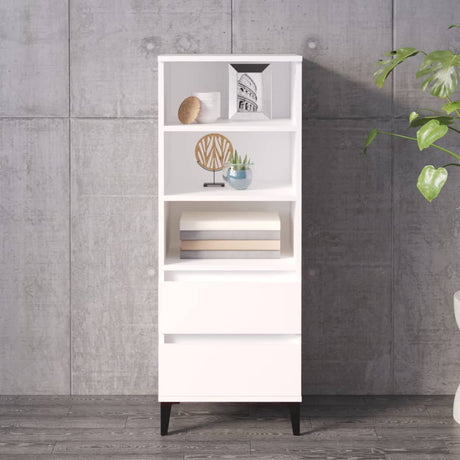 Highboard 40X36X110 Cm Engineered Wood