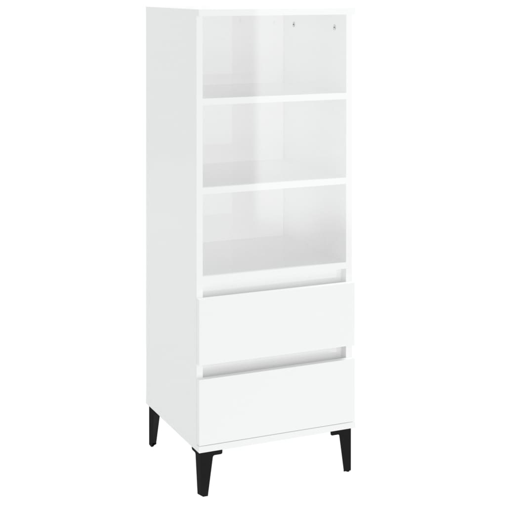 Highboard 40X36X110 Cm Engineered Wood