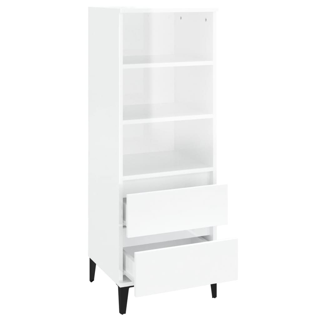 Highboard 40X36X110 Cm Engineered Wood