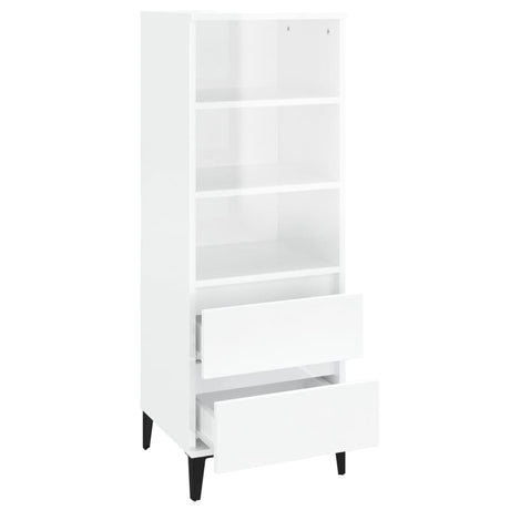 Highboard 40X36X110 Cm Engineered Wood