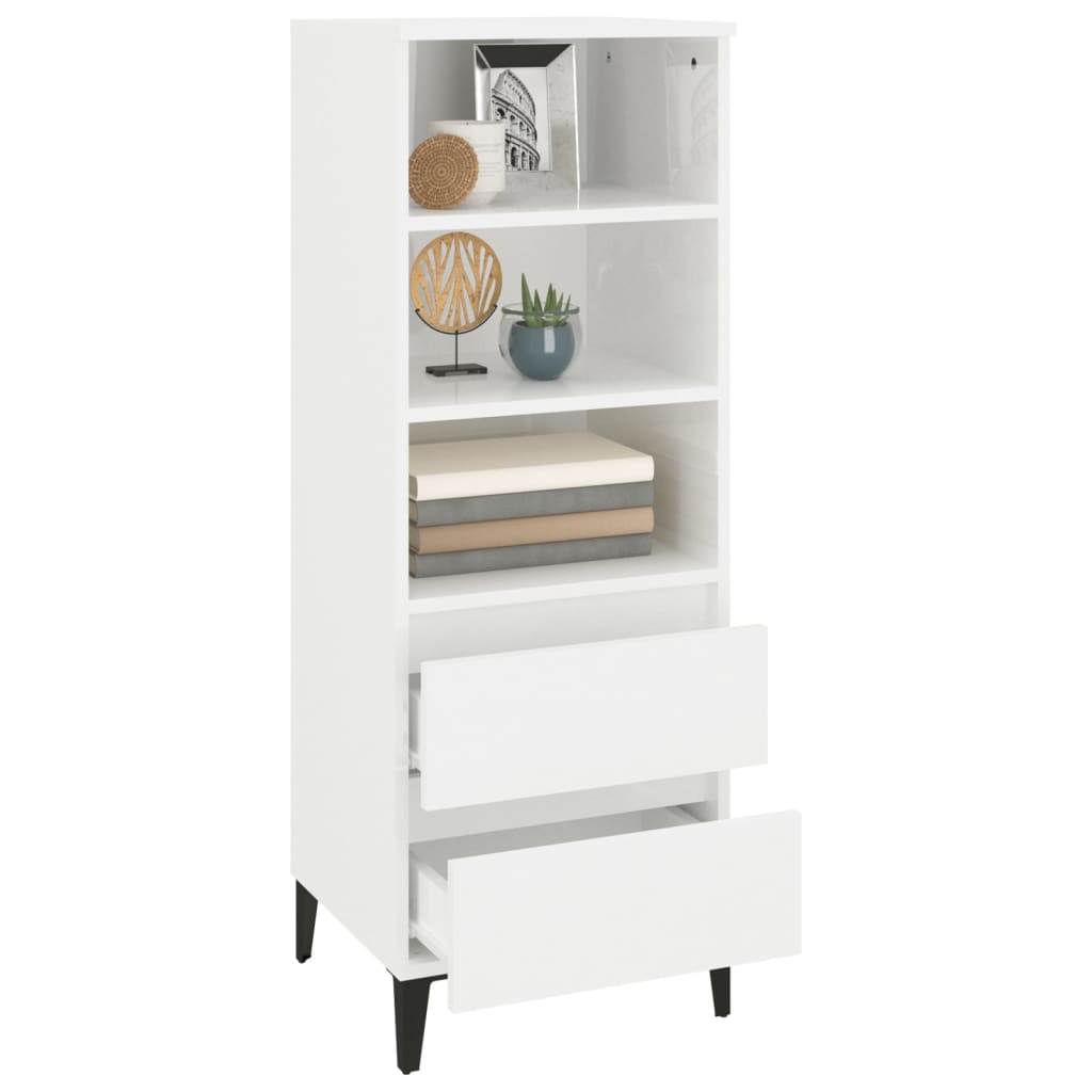 Highboard 40X36X110 Cm Engineered Wood