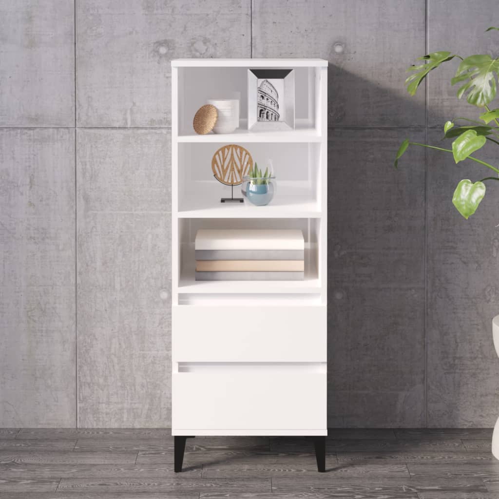 Highboard 40X36X110 Cm Engineered Wood