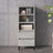 Highboard 40X36X110 Cm Engineered Wood