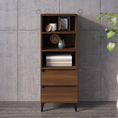 Highboard 40X36X110 Cm Engineered Wood