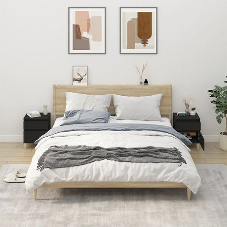 Bedside Cabinets 2 Pcs 40X35X50 Cm