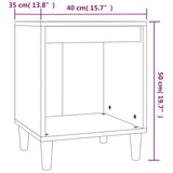 Bedside Cabinets 2 Pcs 40X35X50 Cm
