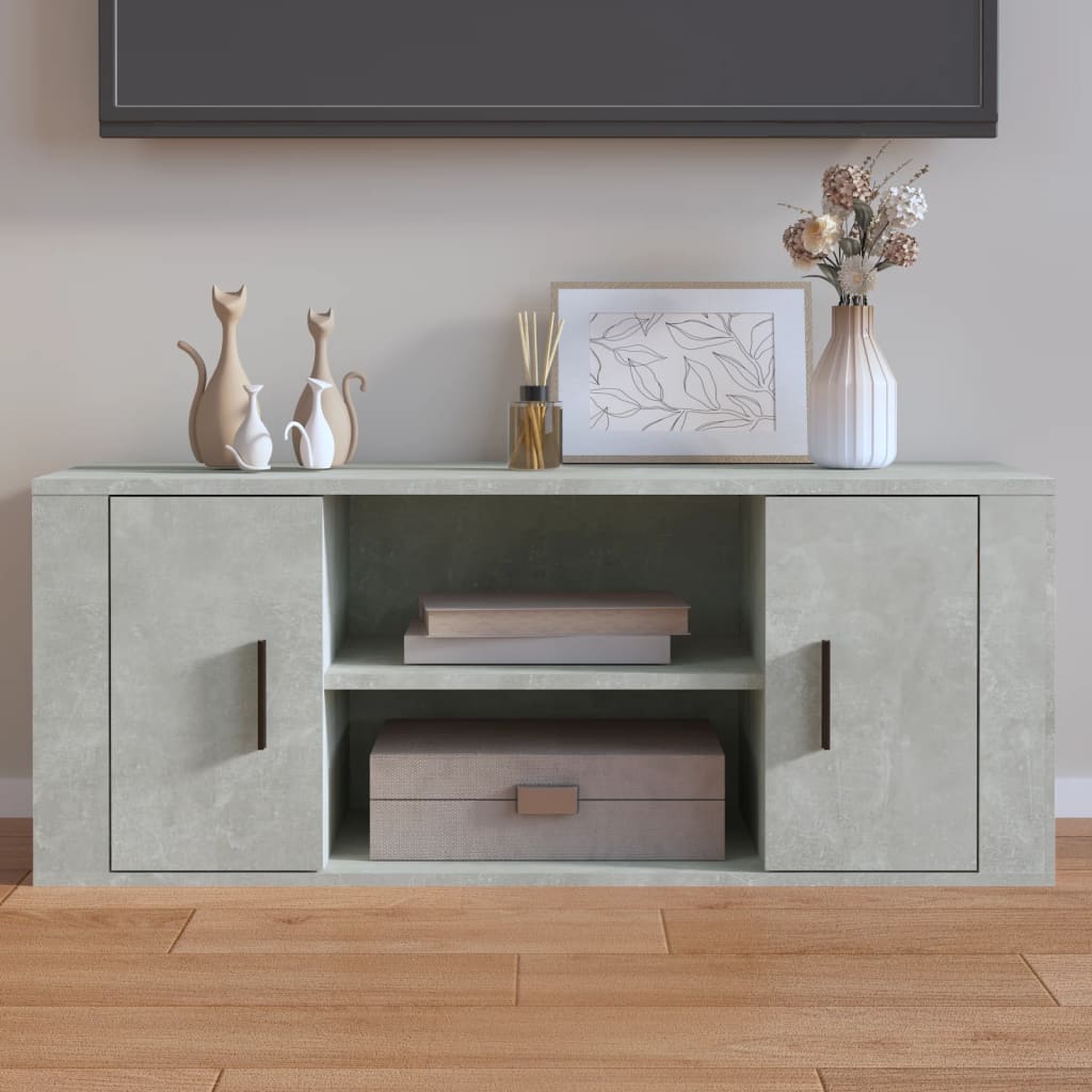Tv Cabinet 100X35X40 Cm Engineered Wood