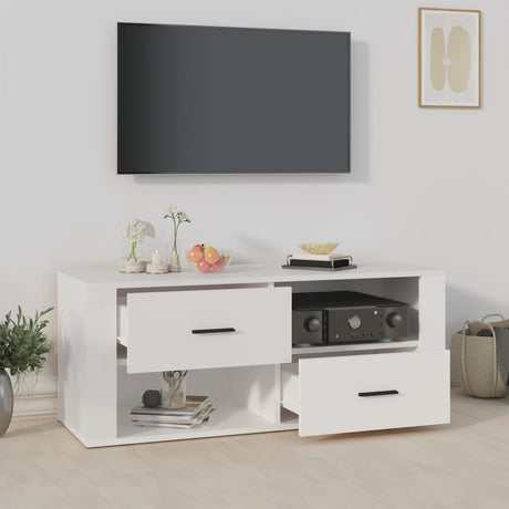Tv Cabinet 100X35X40 Cm Engineered Wood