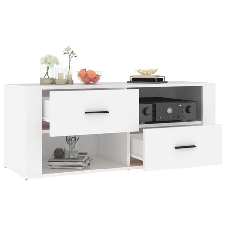 Tv Cabinet 100X35X40 Cm Engineered Wood