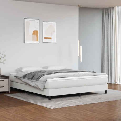 Bed Frame Without Mattress Double Faux Leather (Uk/Ie/Fi/No Only)