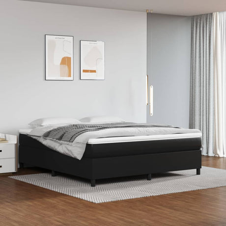 Bed Frame Without Mattress Double Faux Leather (Uk/Ie/Fi/No Only)
