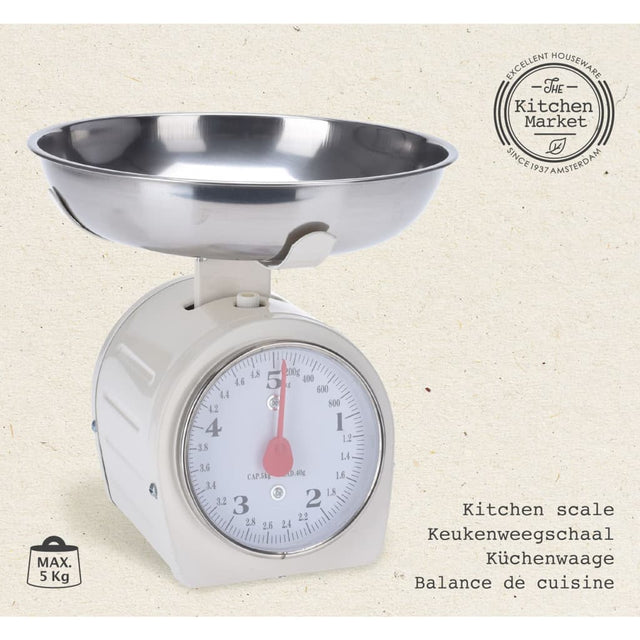 Excellent Houseware Kitchen Scales 5 Kg Metal