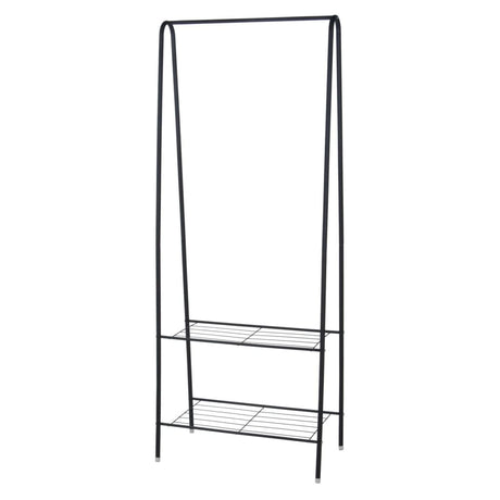 Storage Solutions Clothing Rack With 2 Tiers 61X34X152 Cm