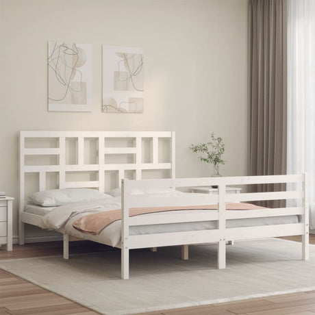 Bed Frame Without Mattress Single Solid Wood